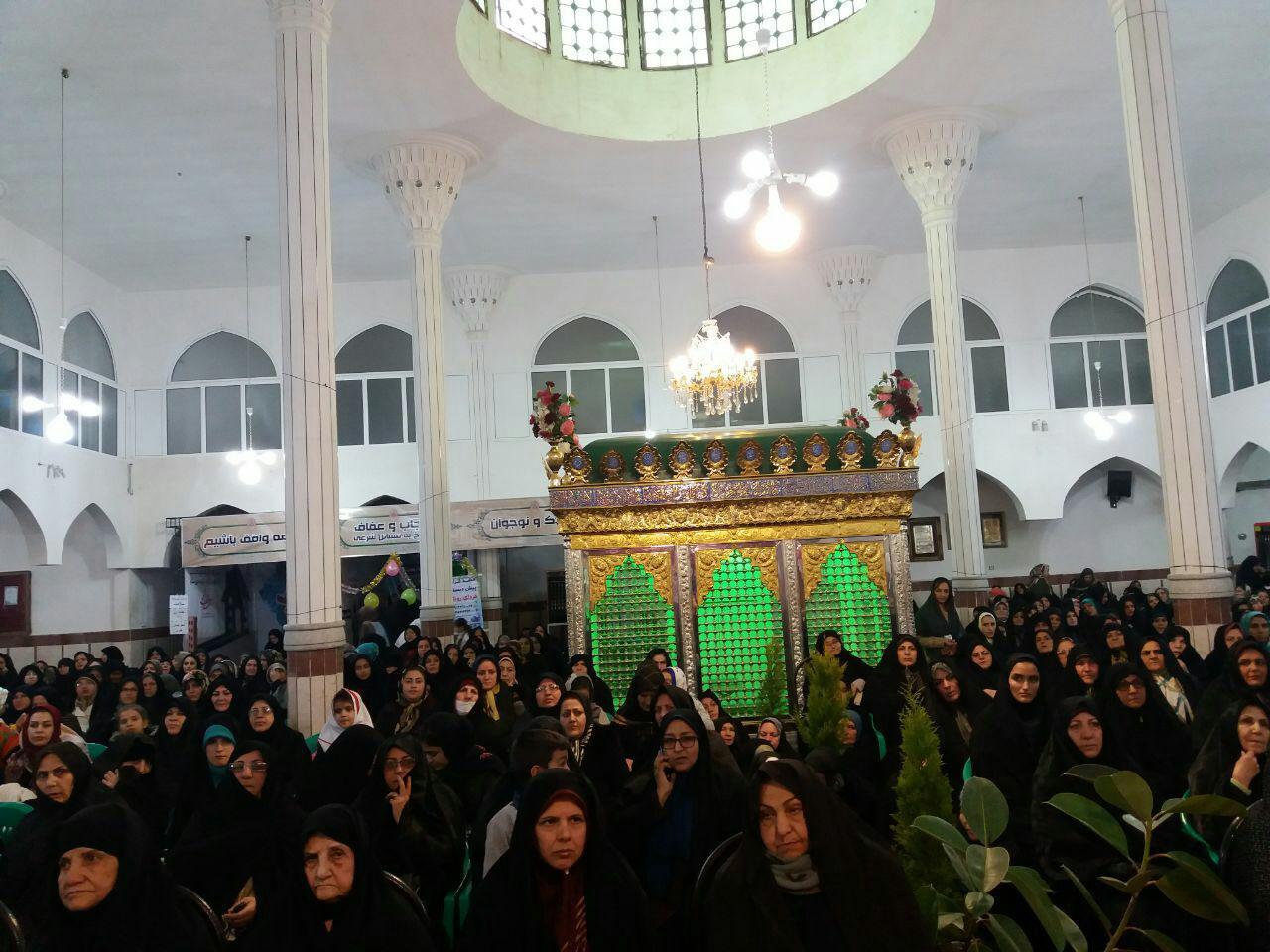 برگزاری جشن میلاد حضرت فاطمه زهرا در حسینیه شیخ نوایی خوی - به روایت از تصویر
