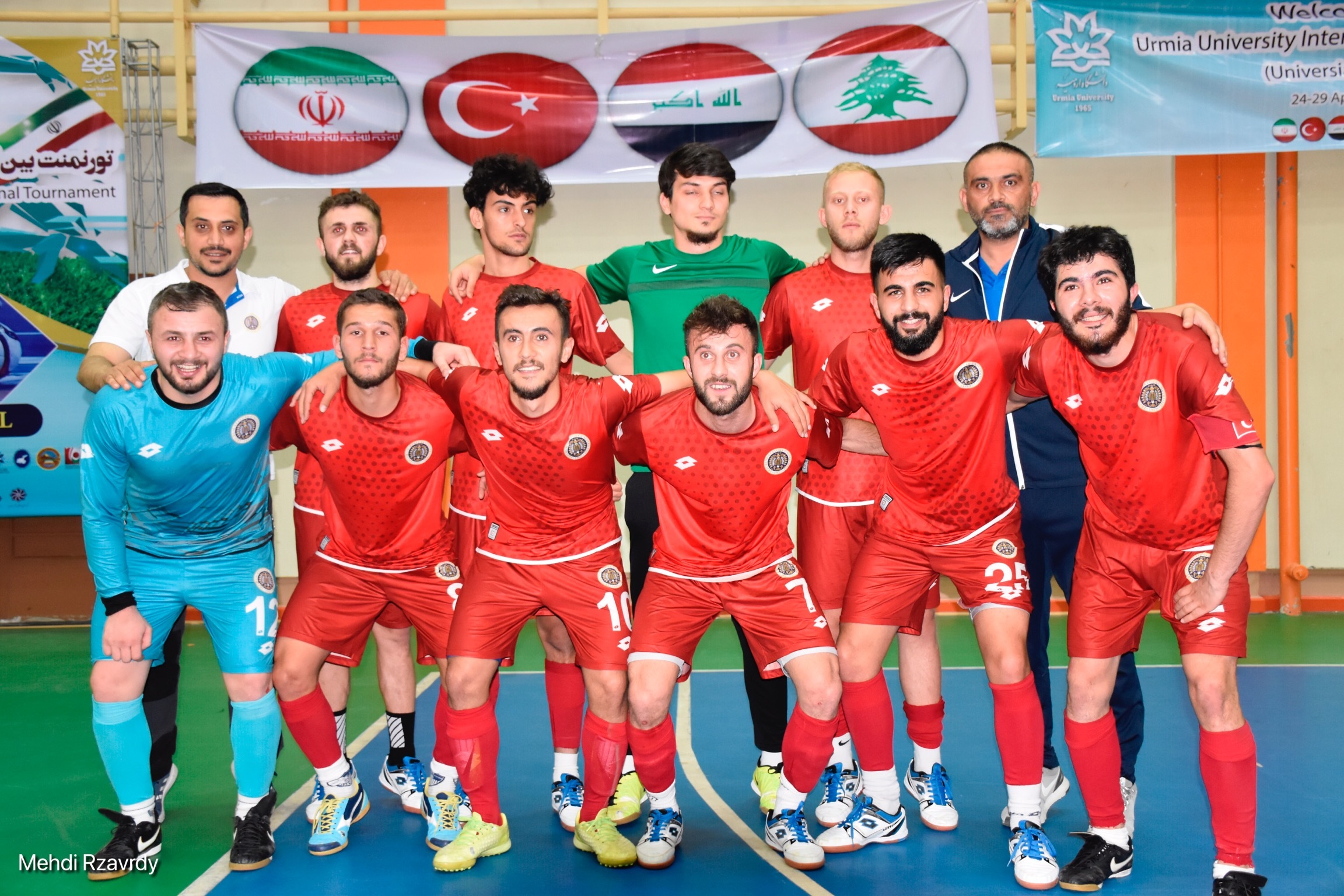 پیروزی 3 بر 2 کشور ترکیه برابر کشور عراق در تورنمنت بین المللی
